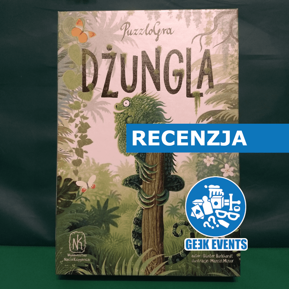Read more about the article Recenzja: Dżungla — puzzle i gra w jednym