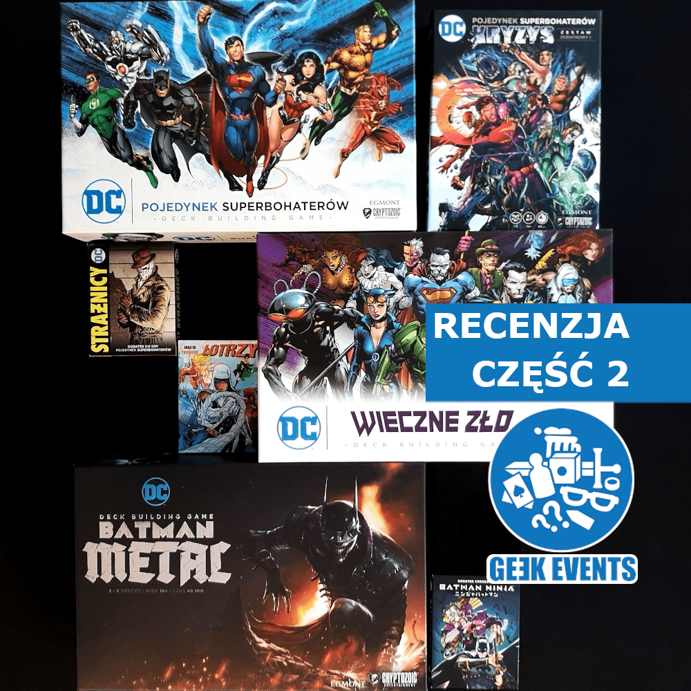 Read more about the article Recenzja: DC Kryzys, Strażnicy, Łotrzy, Batman Ninja – dodatki