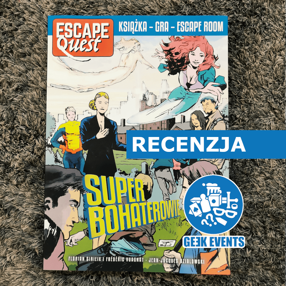 Read more about the article Recenzja: ESCAPE Quest: Superbohaterowie