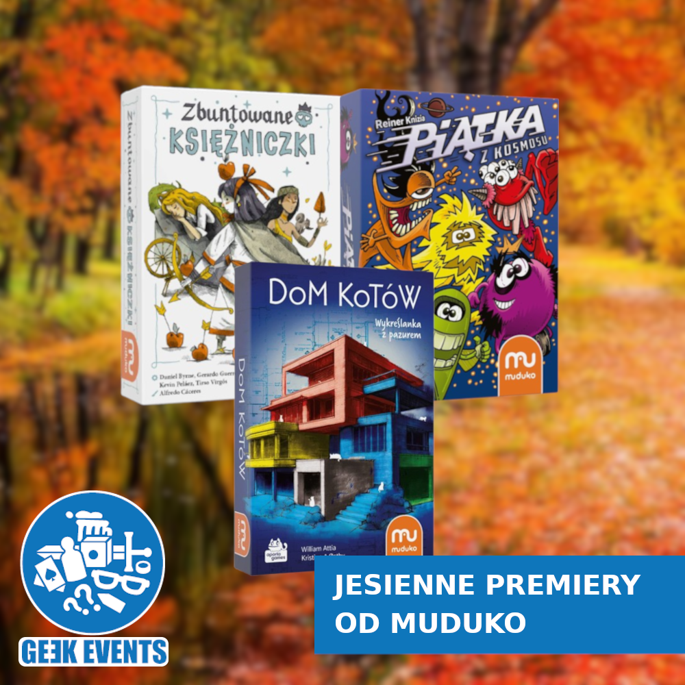 Read more about the article Jesienne premiery wydawnictwa Muduko 2024