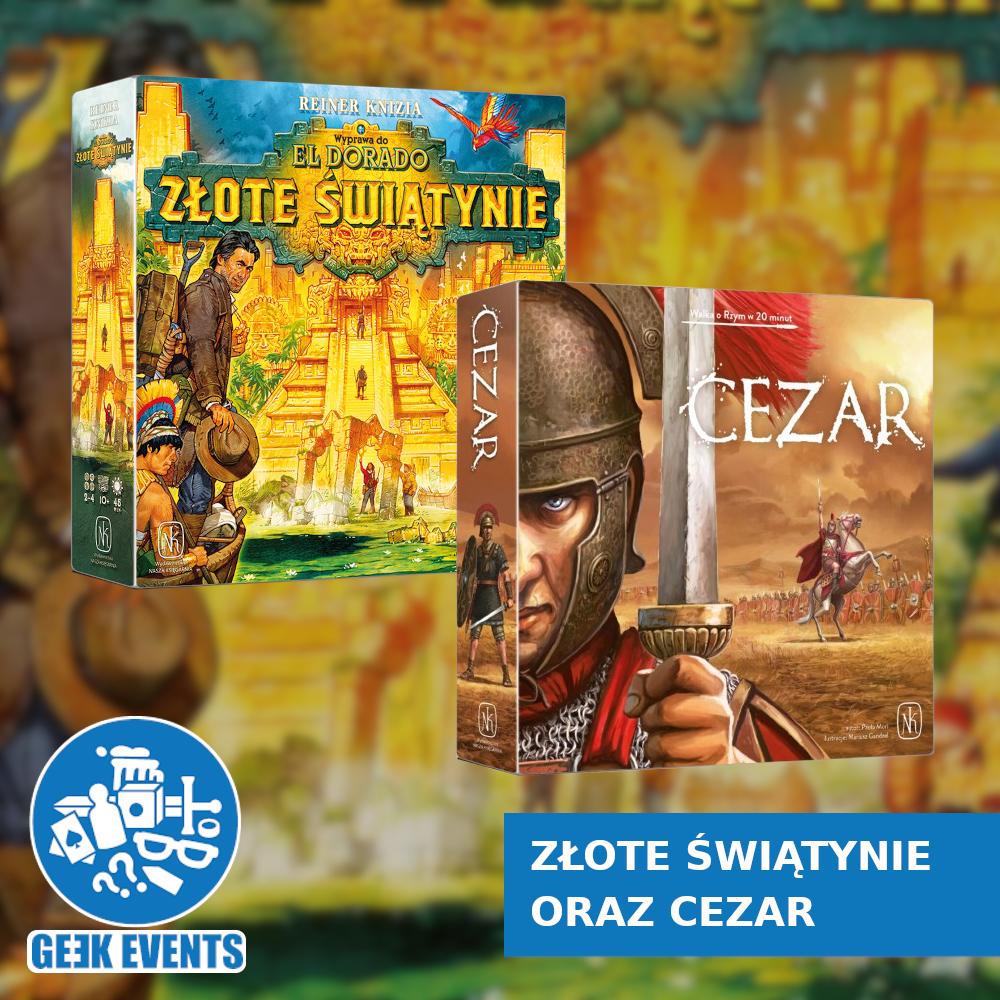 Read more about the article Recenzja gier: Wyprawa do El Dorado: Złote świątynie i Cezar