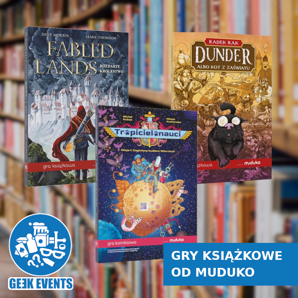 Read more about the article Gry paragrafowe od wydawnictwa Muduko