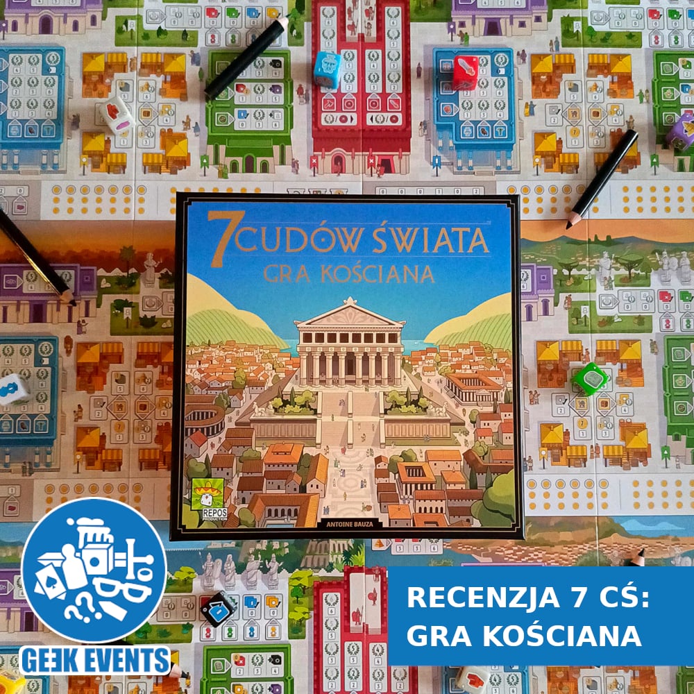 7 Cudów Świata: Gra kościana